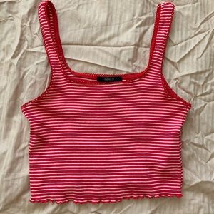 Striped tank top